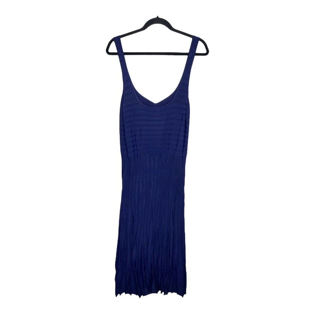 Chelsea28 Dress Size XL Navy Blue Tank Sweater Dress Maxi Sleeveless Women's - Picture 3 of 5